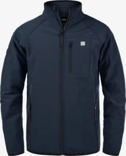 Solid Softshell Jassen Functionele Jas Solane Heren Blauw