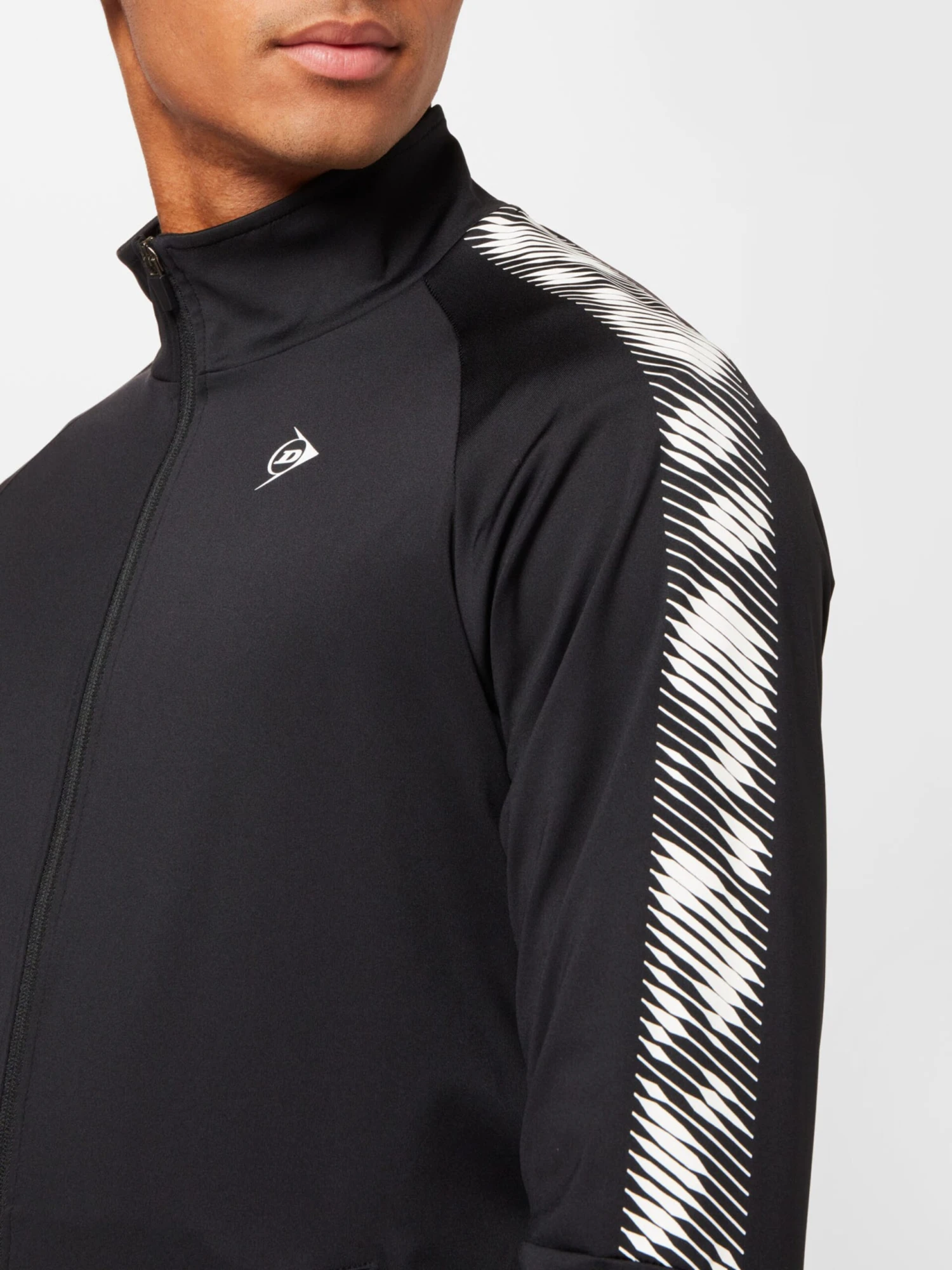 Dunlop Trainingsjacks Trainingsjack Heren Zwart 2 Dunlop Trainingsjacks Trainingsjack Heren Zwart - Afbeelding 2