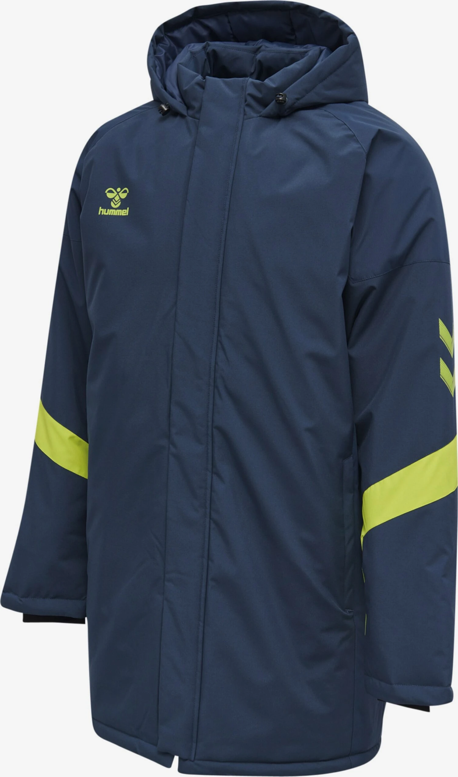 Hummel Trainingsjacks Sportjas Lead Bench Heren Navy 2 Hummel Trainingsjacks Sportjas Lead Bench Heren Navy - Afbeelding 2