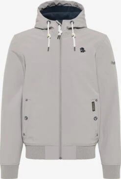 Schmuddelwedda Softshell Jassen Functionele Jas Heren Grijs