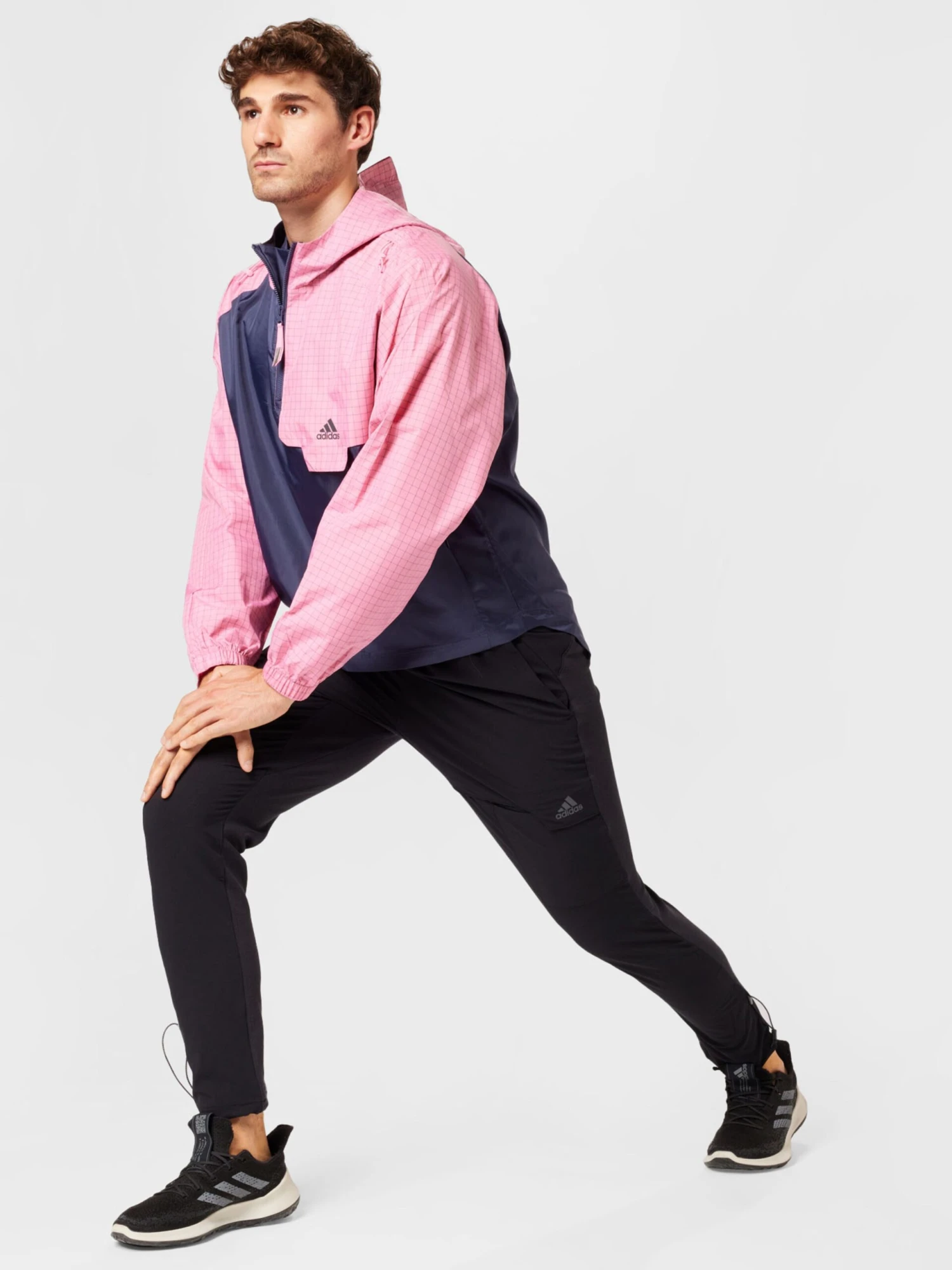 Adidas Sportswear Trainingsjacks Trainingsjack X-City Heren Donkerblauw / Lichtroze 4 Adidas Sportswear Trainingsjacks Trainingsjack X-City Heren Donkerblauw / Lichtroze - Afbeelding 4