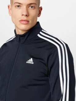 Adidas Sportswear Trainingsjacks Trainingsjack Heren Donkerblauw -Sportieve Kleding 0cd970c687354f27f87011c010f72cbd