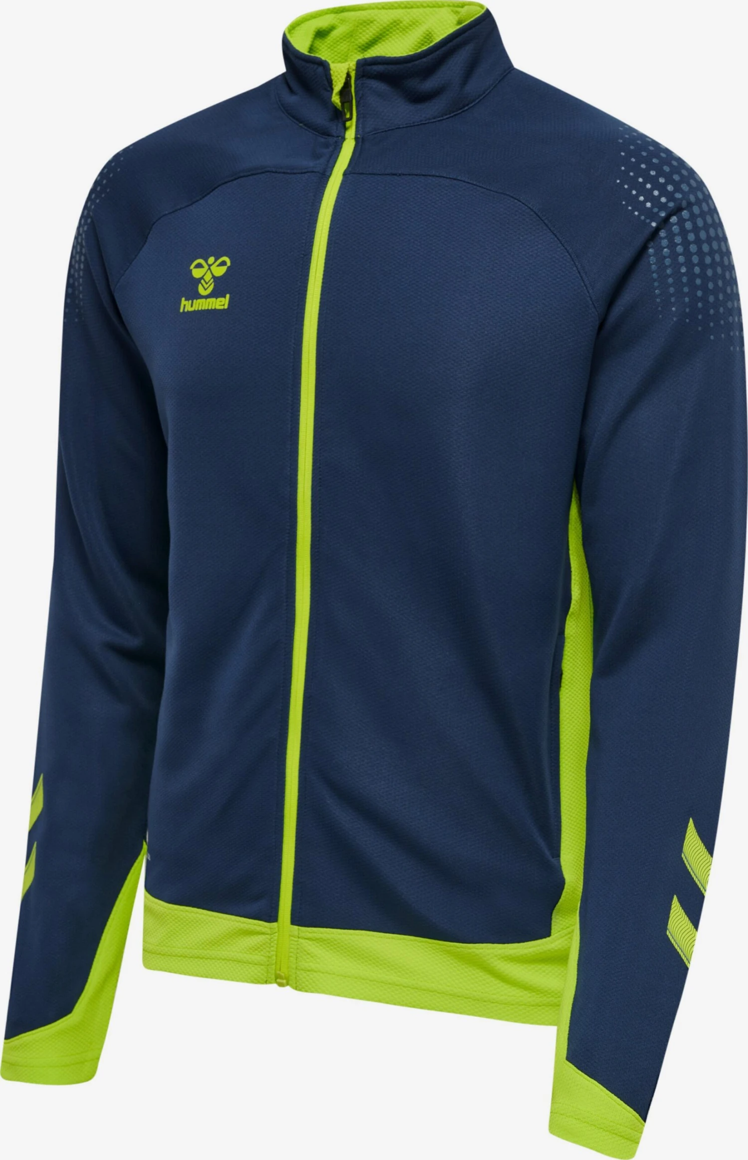 Hummel Trainingsjacks Sportsweatvest Lead Heren Donkerblauw 2 Hummel Trainingsjacks Sportsweatvest Lead Heren Donkerblauw - Afbeelding 2