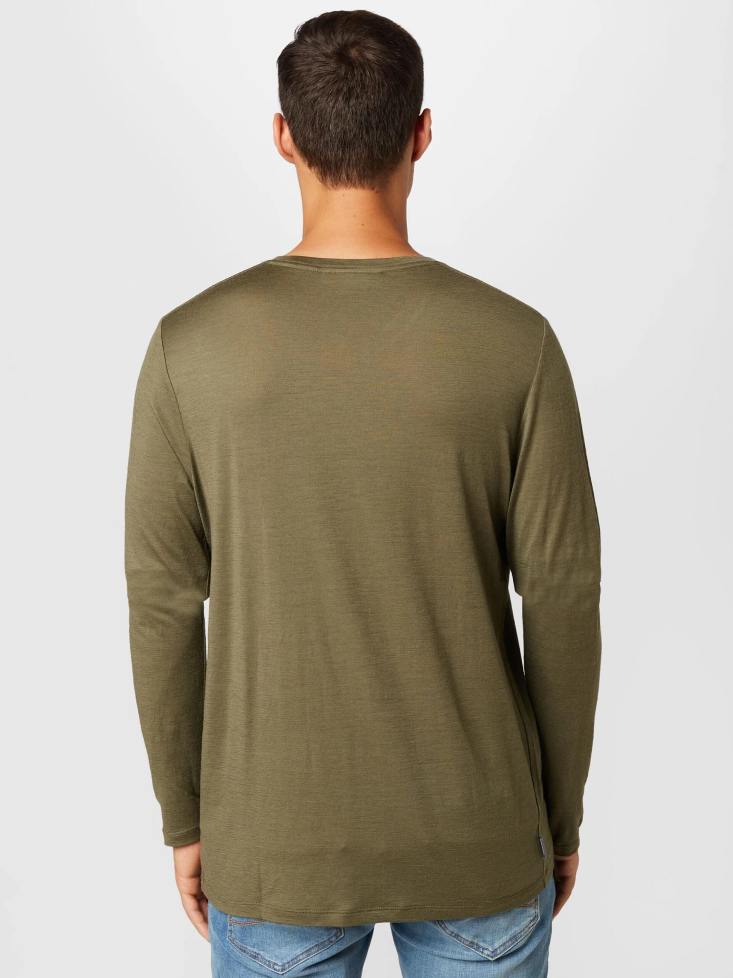 Icebreaker Functionele Shirts Functioneel Shirt Skiing Yeti Heren Olijfgroen 3 Icebreaker Functionele Shirts Functioneel Shirt Skiing Yeti Heren Olijfgroen - Afbeelding 3