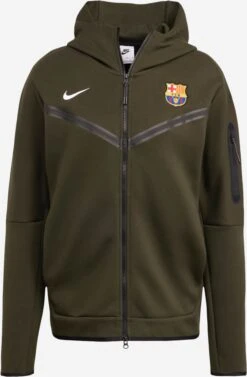 Nike Trainingsjacks Sportsweatvest Heren Olijfgroen