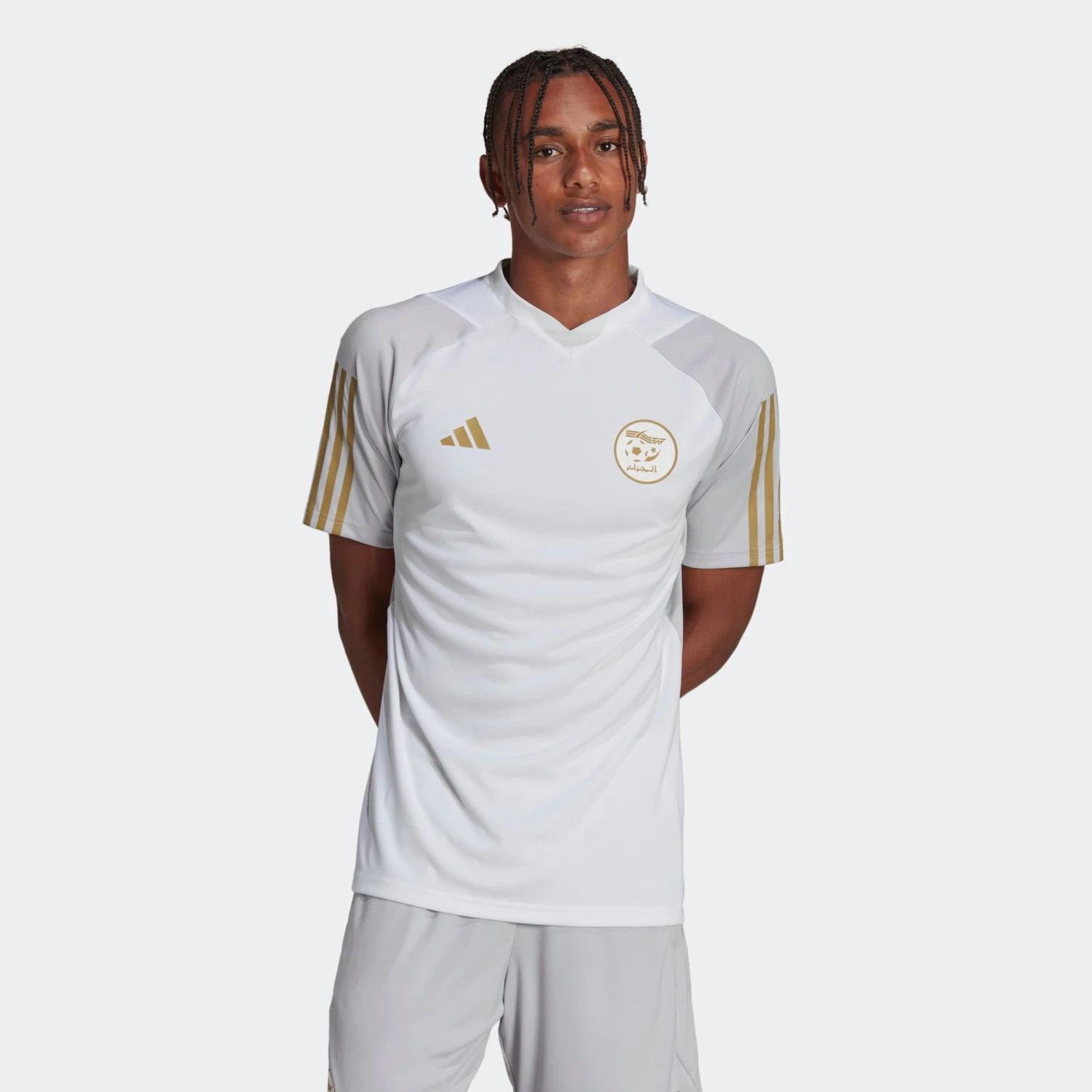 ADIDAS PERFORMANCE Tricots Tricot Algerien Tiro 23 Heren Wit 3 ADIDAS PERFORMANCE Tricots Tricot Algerien Tiro 23 Heren Wit - Afbeelding 3