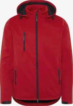 Softshell Jassen Outdoorjas Heren Donkerrood