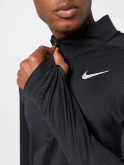 Nike Functionele Shirts Functioneel Shirt Pacer Heren Zwart -Sportieve Kleding 18039843798058d91a0e03a3480dc191