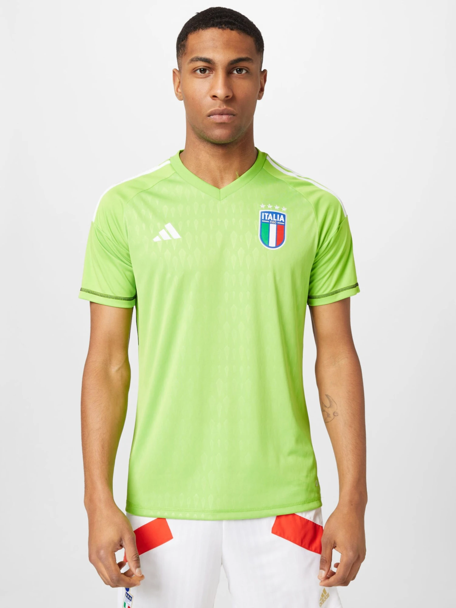 ADIDAS PERFORMANCE Tricots Tricot Italien 23 Heren Appel 2 ADIDAS PERFORMANCE Tricots Tricot Italien 23 Heren Appel - Afbeelding 2