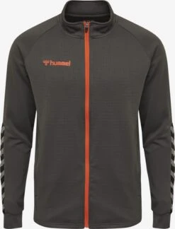 Hummel Trainingsjacks Trainingsjack Heren Grijs -Sportieve Kleding 1c2aab9ad6138481366385a9e951e7a8