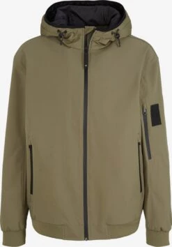 TOM TAILOR Denim Softshell Jassen Functionele Jas Heren Olijfgroen