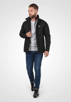 Solid Softshell Jassen Functionele Jas Solane Heren Zwart -Sportieve Kleding 1e0d8417d8f282cd98b997fba25ca843