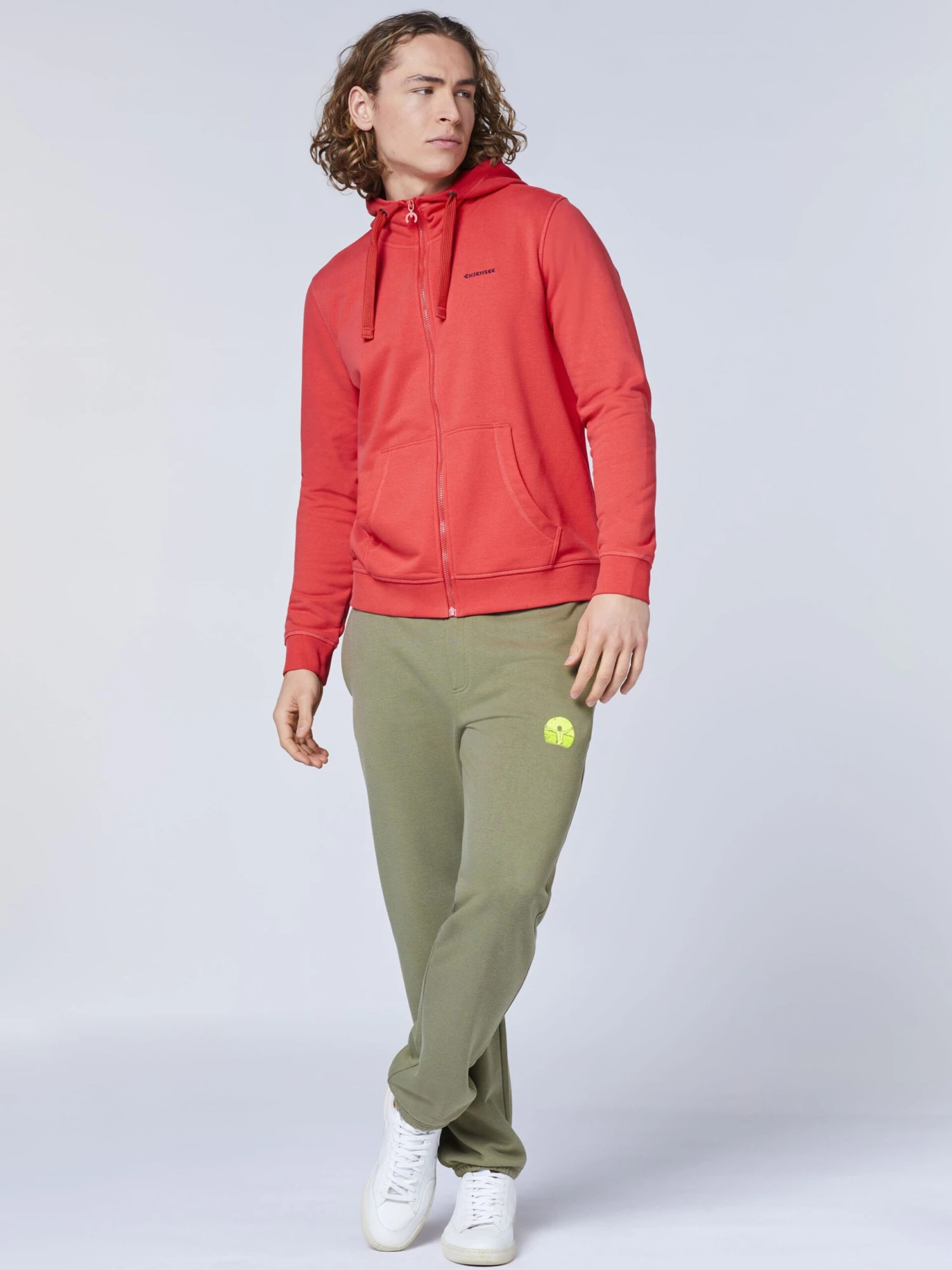 Chiemsee Trainingsjacks Sportsweatvest Heren Rood 5 Chiemsee Trainingsjacks Sportsweatvest Heren Rood - Afbeelding 5