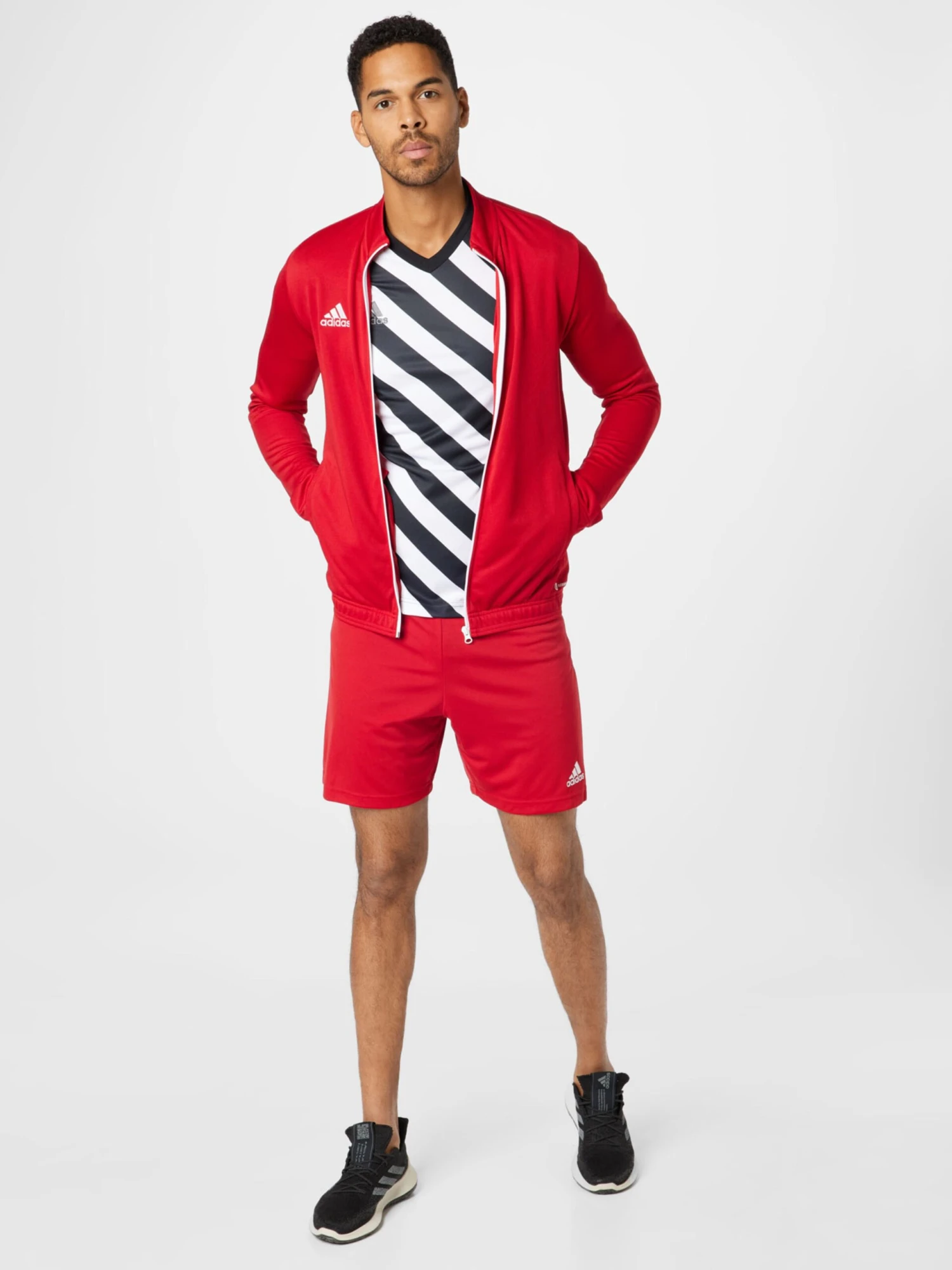 Adidas Sportswear Trainingsjacks Trainingsjack Entrada Heren Rood 5 Adidas Sportswear Trainingsjacks Trainingsjack Entrada Heren Rood - Afbeelding 5