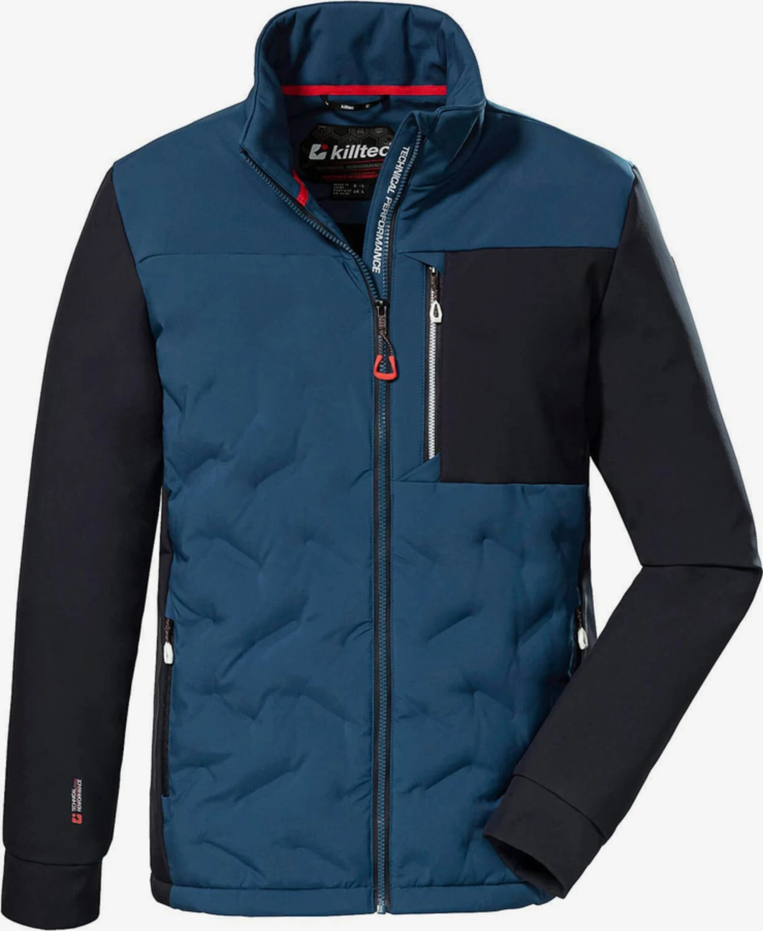 Killtec Softshell Jassen Functionele Jas Heren Blauw 1 Killtec Softshell Jassen Functionele Jas Heren Blauw