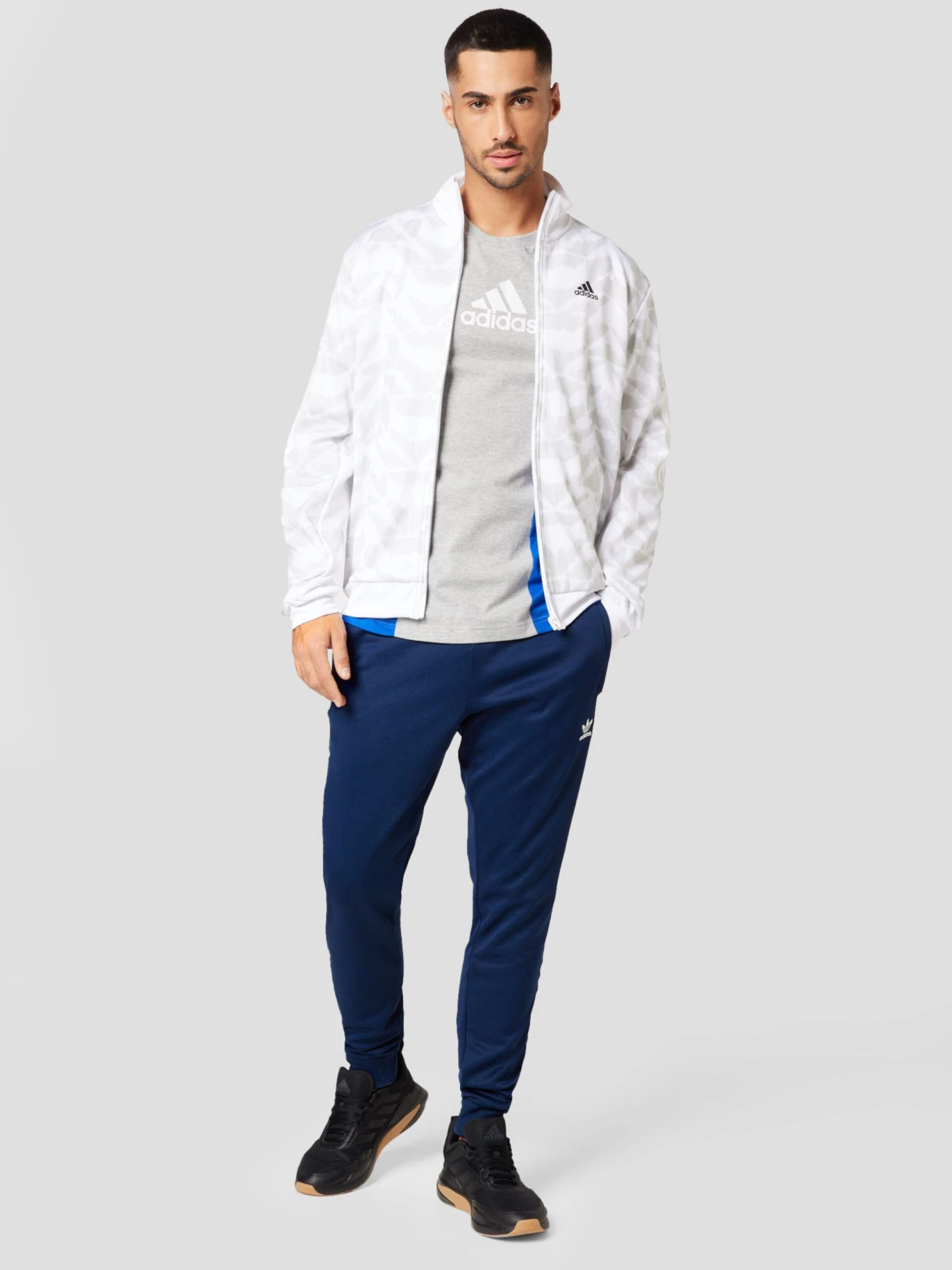 Adidas Sportswear Trainingsjacks Sportsweatvest Heren Wit 4 Adidas Sportswear Trainingsjacks Sportsweatvest Heren Wit - Afbeelding 4