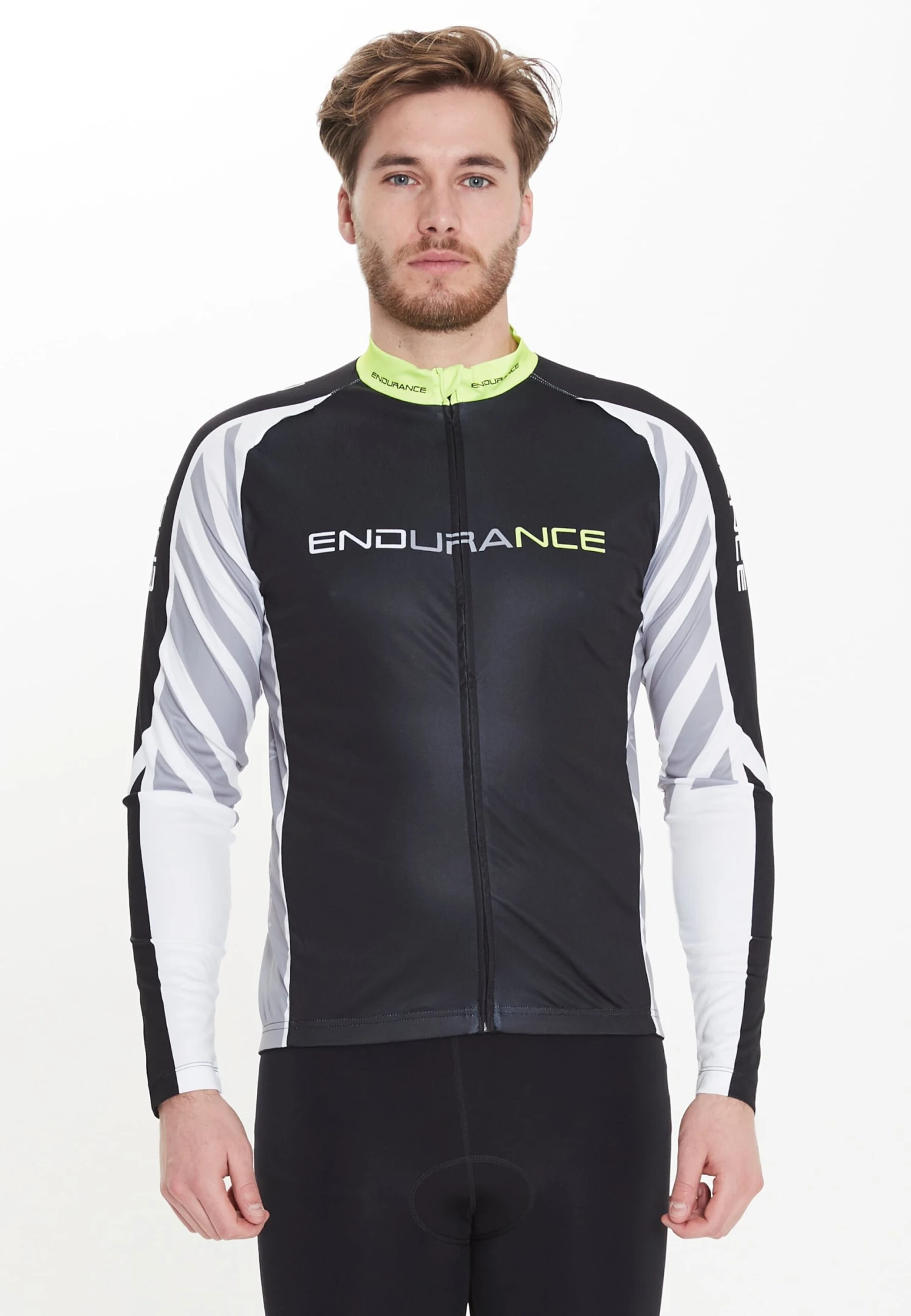 Endurance Tricots Tricot Orvigo Heren Zwart 3 Endurance Tricots Tricot Orvigo Heren Zwart - Afbeelding 3
