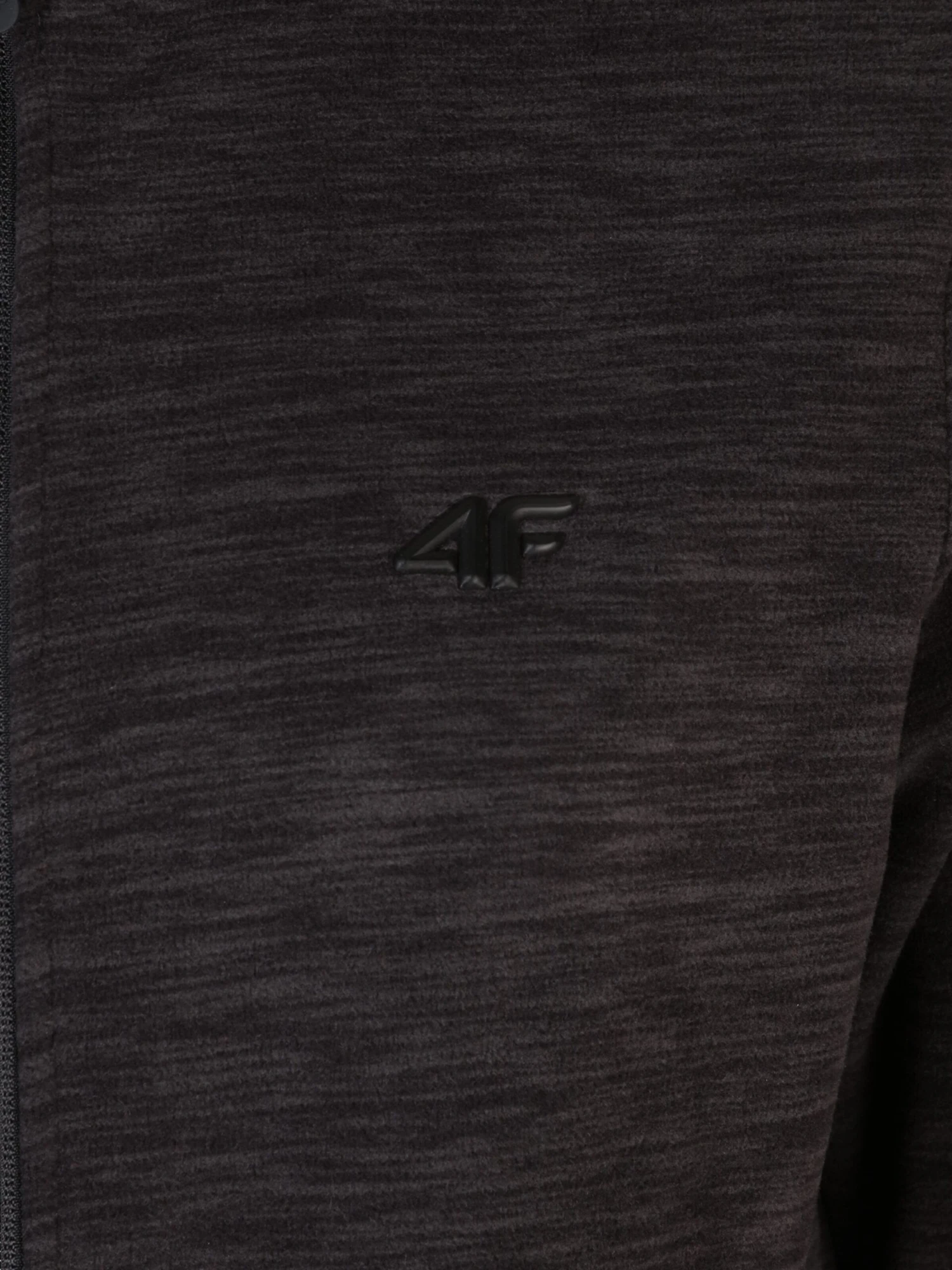 4F Fleece Jassen Funktionele Fleece-jas Heren Zwart Gemêleerd 3 4F Fleece Jassen Funktionele Fleece-jas Heren Zwart Gemêleerd - Afbeelding 3