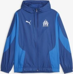 Puma Trainingsjacks Sportjas Olympique De Marseille Heren Blauw