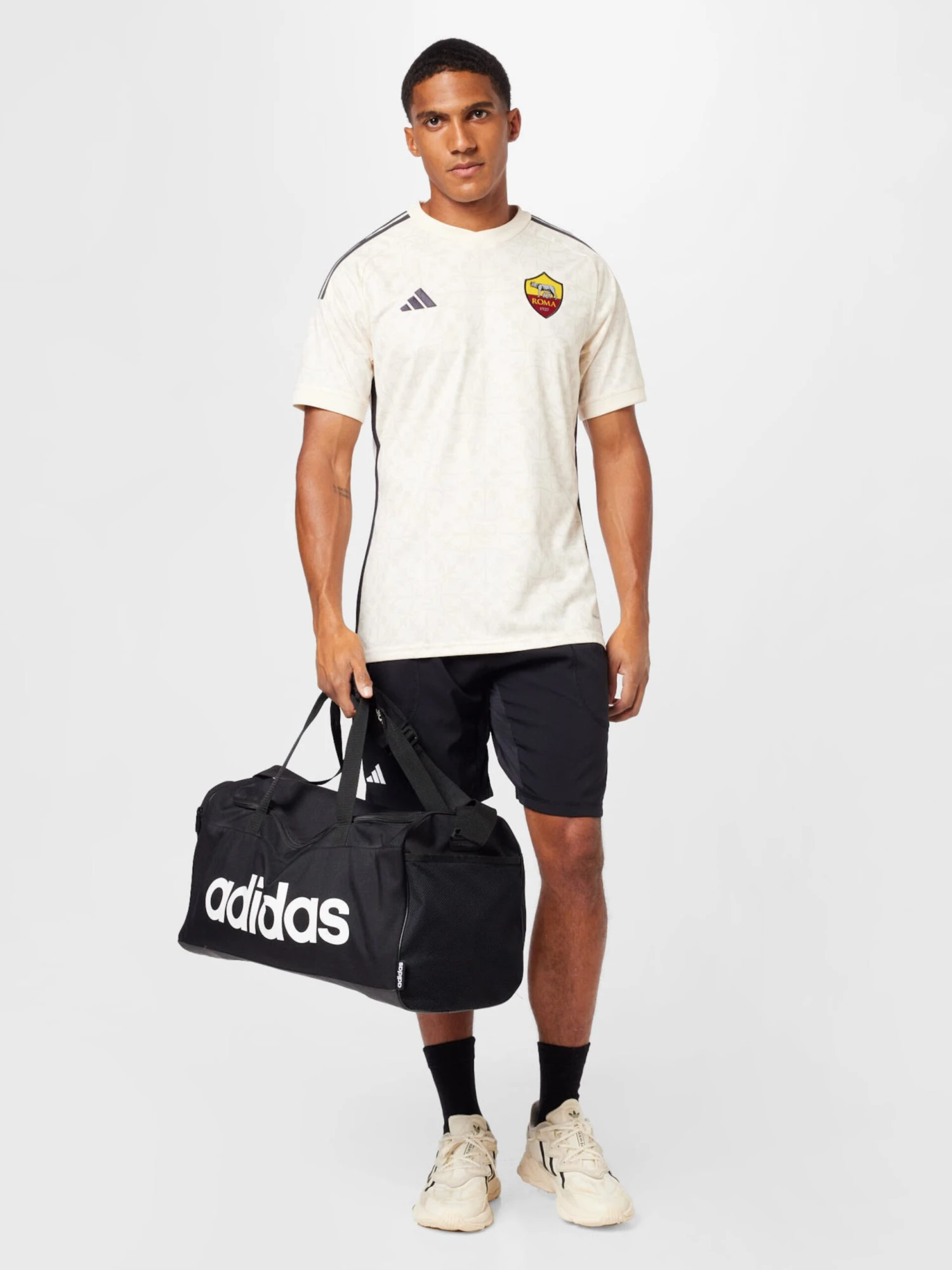 ADIDAS PERFORMANCE Tricots Tricot AS Rom Heren Crème 4 ADIDAS PERFORMANCE Tricots Tricot AS Rom Heren Crème - Afbeelding 4