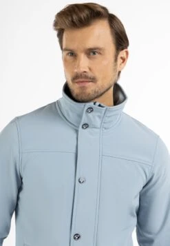 Schmuddelwedda Softshell Jassen Functionele Jas Heren Lichtblauw -Sportieve Kleding 41eb1f548b9d18da2dca3059de014f3d