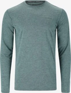 Endurance Functionele Shirts Functioneel Shirt Heren Groen GemĂȘleerd