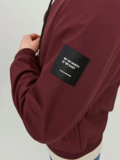 Jack & Jones Softshell Jassen Functionele Jas Heren Wijnrood -Sportieve Kleding 477c7a8d034e2ce3e1b96cfae0abf56c