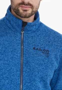 Weather Report Fleece Jassen Funktionele Fleece-jas Ralf Heren Indigo -Sportieve Kleding 48a275ec035b23d9851be77673f36bc3