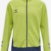 Hummel Trainingsjacks Sportsweatvest Lead Heren Lichtgroen