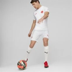 Puma Tricots Tricot SK Slavia Praga Prematch Heren Wit -Sportieve Kleding 4b0db230d941ef788f5ddd1ac13813a6