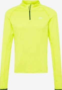 Newline Functionele Shirts Functioneel Shirt LAKEWOOD Heren Neongeel