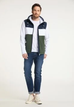 Softshell Jassen Functionele Jas Heren Olijfgroen / Wit -Sportieve Kleding 4dfaa747fde16c04a0928eb4afee03c9