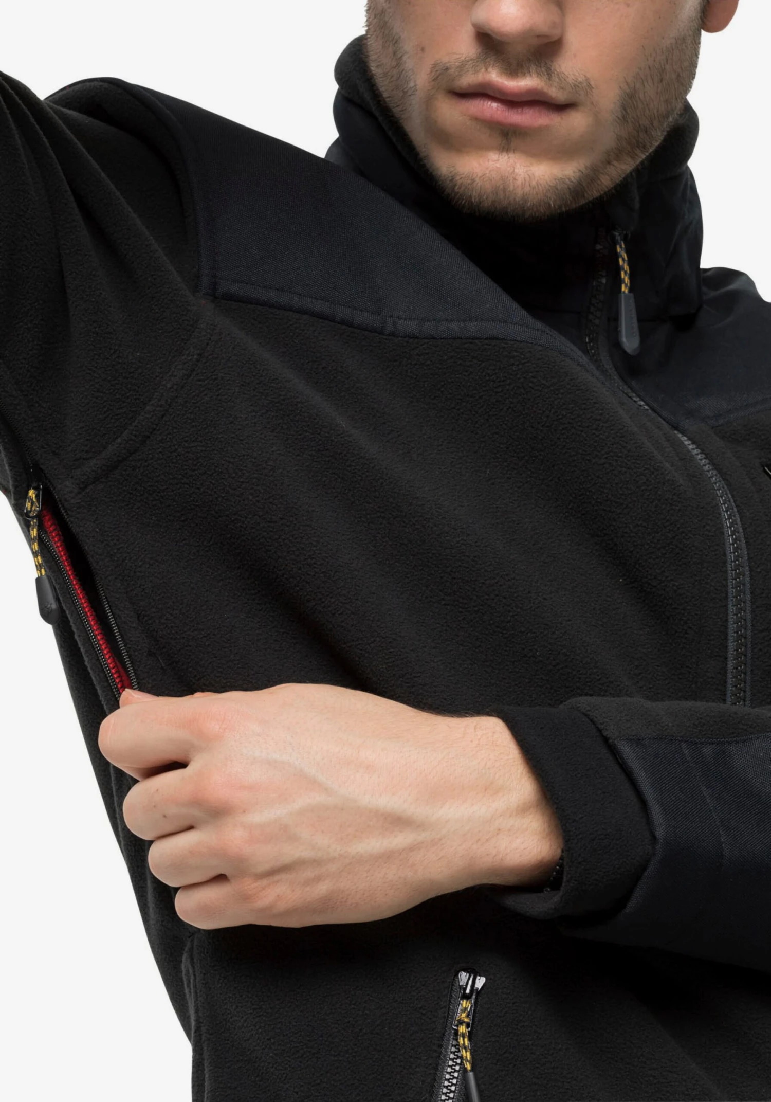 Jack Wolfskin Fleece Jassen Funktionele Fleece-jas Blizzard Heren Zwart 4 Jack Wolfskin Fleece Jassen Funktionele Fleece-jas Blizzard Heren Zwart - Afbeelding 4