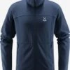 Haglöfs Fleece Jassen Funktionele Fleece-jas Betula Heren Donkerblauw