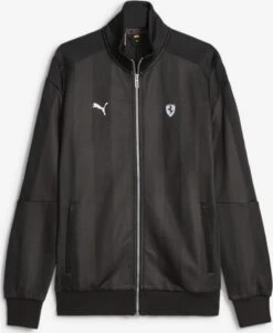 Puma Trainingsjacks Trainingsjack Scuderia Ferrari Style T7 Heren Zwart