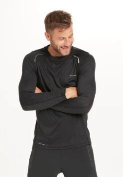Endurance Functionele Shirts Functioneel Shirt Lasse Heren Zwart -Sportieve Kleding 528ba836c2fb22ed9901dcdcebda9448