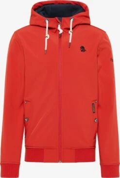 Schmuddelwedda Softshell Jassen Functionele Jas Heren Rood