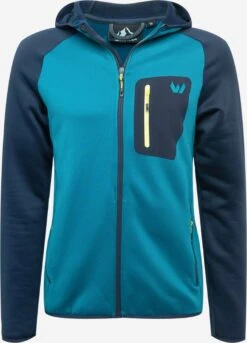 Whistler Fleece Jassen Funktionele Fleece-jas Salen Heren Blauw / Navy