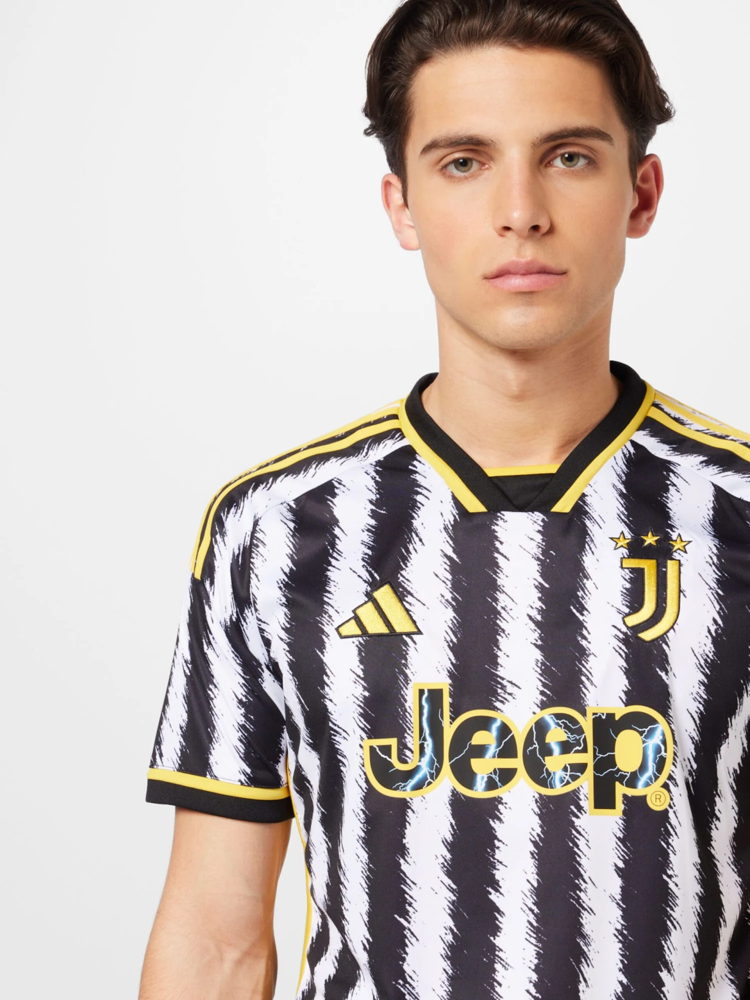 ADIDAS PERFORMANCE Tricots Tricot Juventus Turin 23/24 Heren Zwart 5 ADIDAS PERFORMANCE Tricots Tricot Juventus Turin 23/24 Heren Zwart - Afbeelding 5