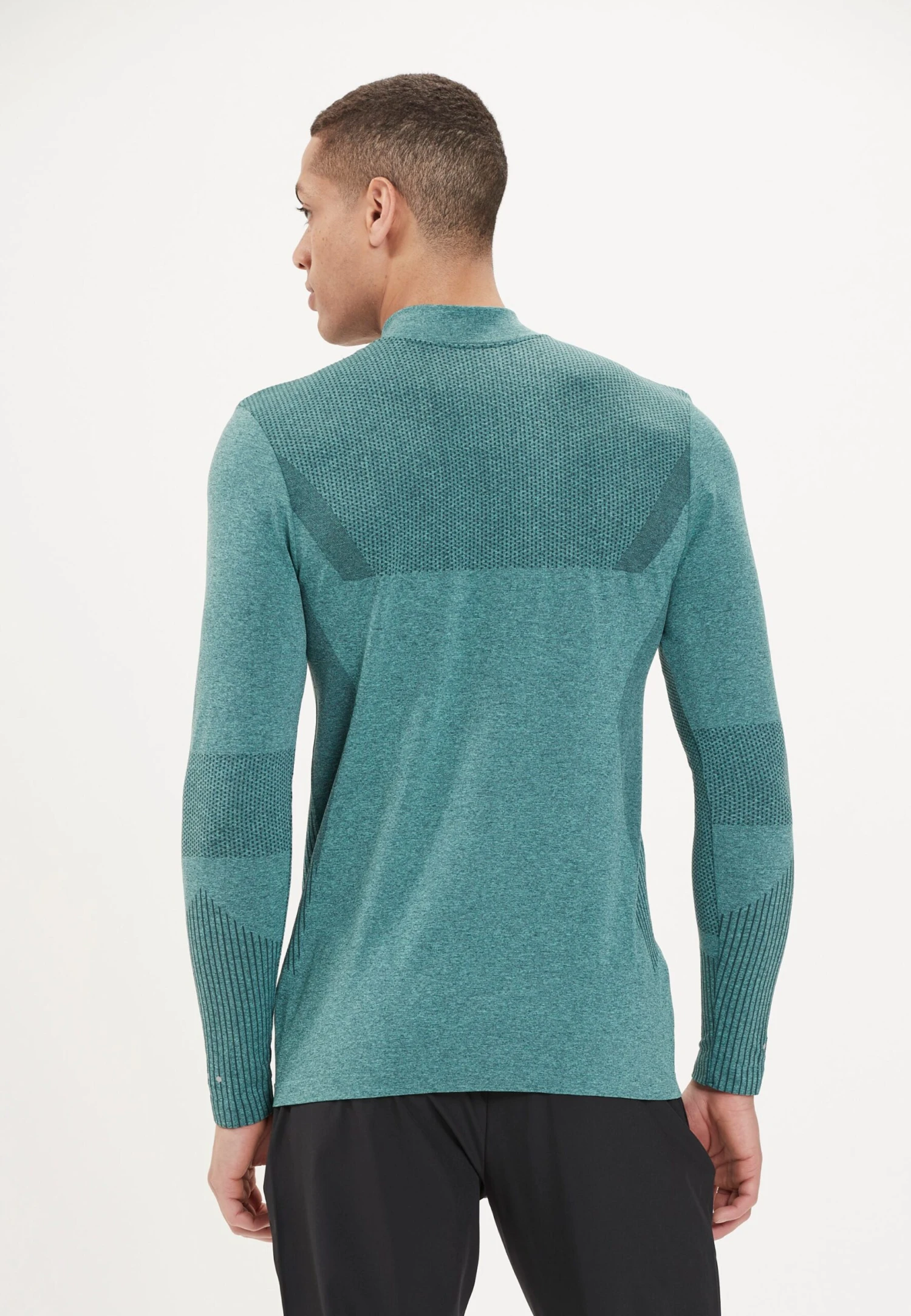 Endurance Functionele Shirts Functioneel Shirt Jaro Heren Blauw / Groen 5 Endurance Functionele Shirts Functioneel Shirt Jaro Heren Blauw / Groen - Afbeelding 5