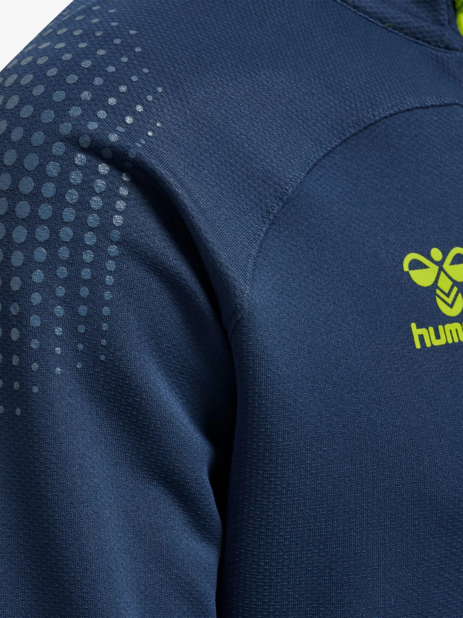 Hummel Trainingsjacks Sportsweatvest Lead Heren Donkerblauw 4 Hummel Trainingsjacks Sportsweatvest Lead Heren Donkerblauw - Afbeelding 4