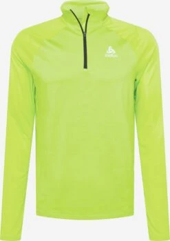 Odlo Functionele Shirts Functioneel Shirt Heren Limoen
