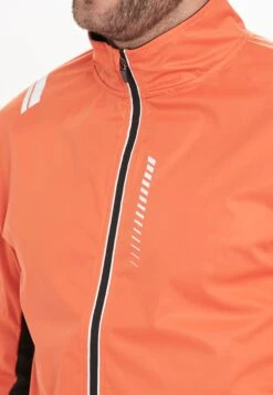 Endurance Trainingsjacks Sportjas Justine Heren Oranje -Sportieve Kleding 71ba27aca022099d141efeb08987a550