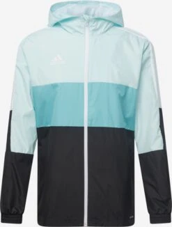 Adidas Sportswear Trainingsjacks Sportjas Tiro Heren Lichtblauw