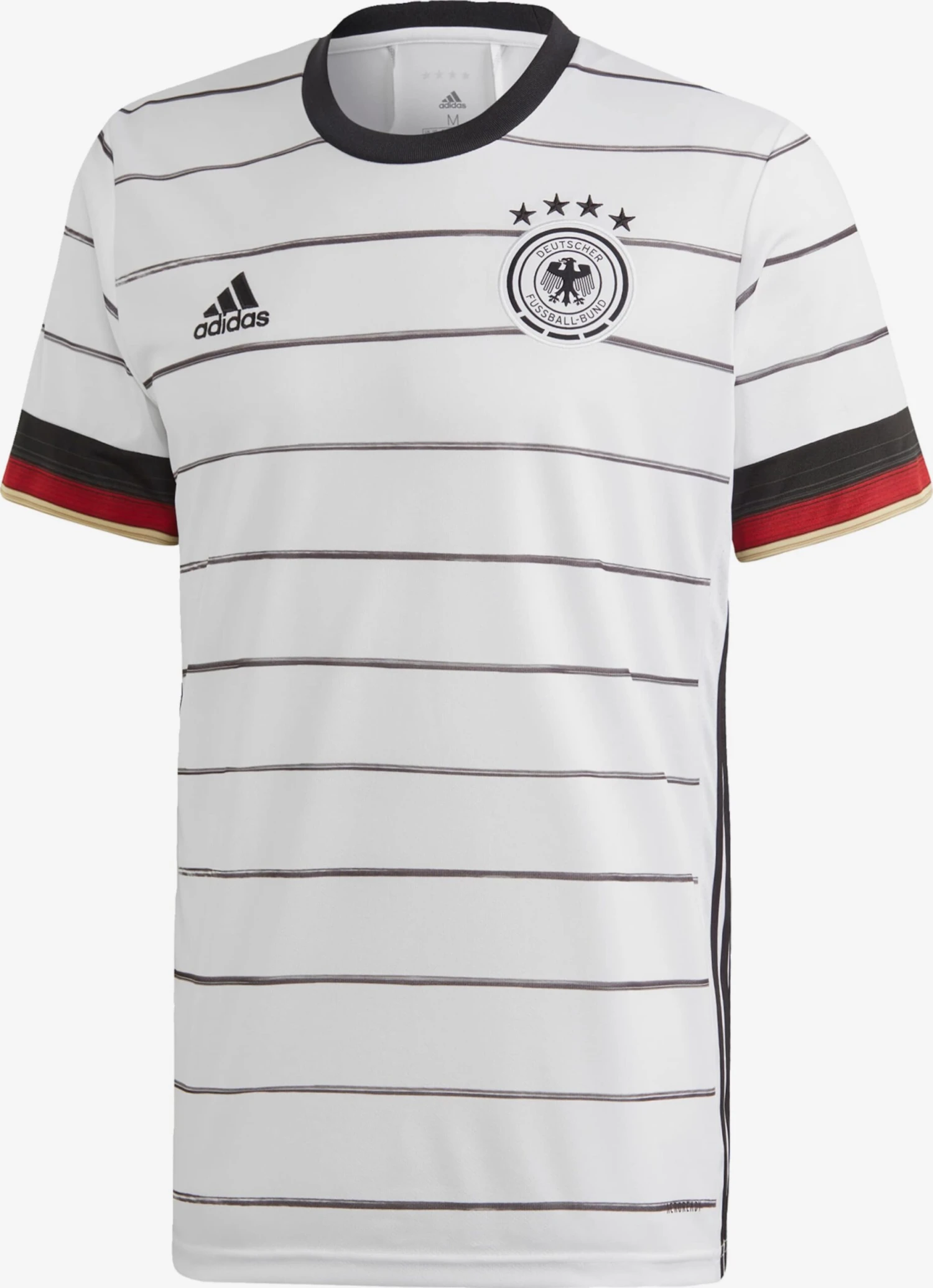Adidas Sportswear Tricots Tricot DFB EM 2021 Heren Wit 1 Adidas Sportswear Tricots Tricot DFB EM 2021 Heren Wit