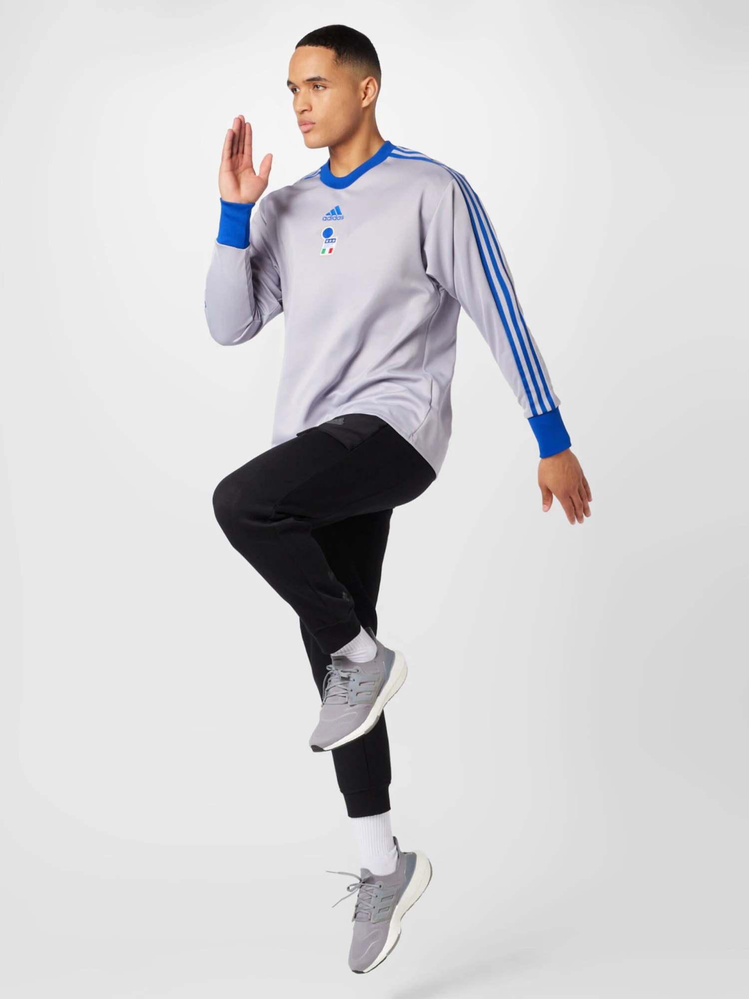 Adidas Sportswear Tricots Tricot Heren Lichtgrijs 4 Adidas Sportswear Tricots Tricot Heren Lichtgrijs - Afbeelding 4