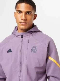 Adidas Sportswear Trainingsjacks Sportjas Real Madrid Heren Lichtlila -Sportieve Kleding 7c8eed7c5febc899138d2d958e666647