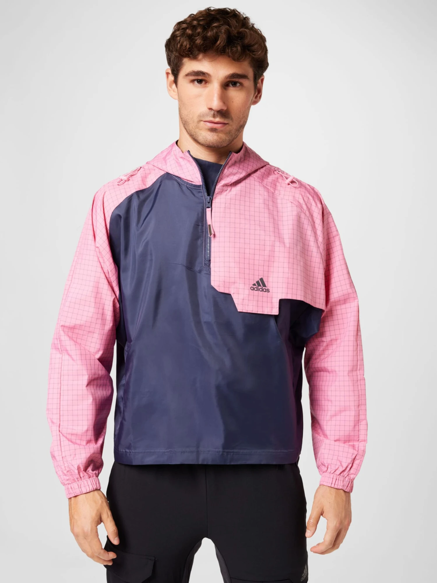 Adidas Sportswear Trainingsjacks Trainingsjack X-City Heren Donkerblauw / Lichtroze 2 Adidas Sportswear Trainingsjacks Trainingsjack X-City Heren Donkerblauw / Lichtroze - Afbeelding 2