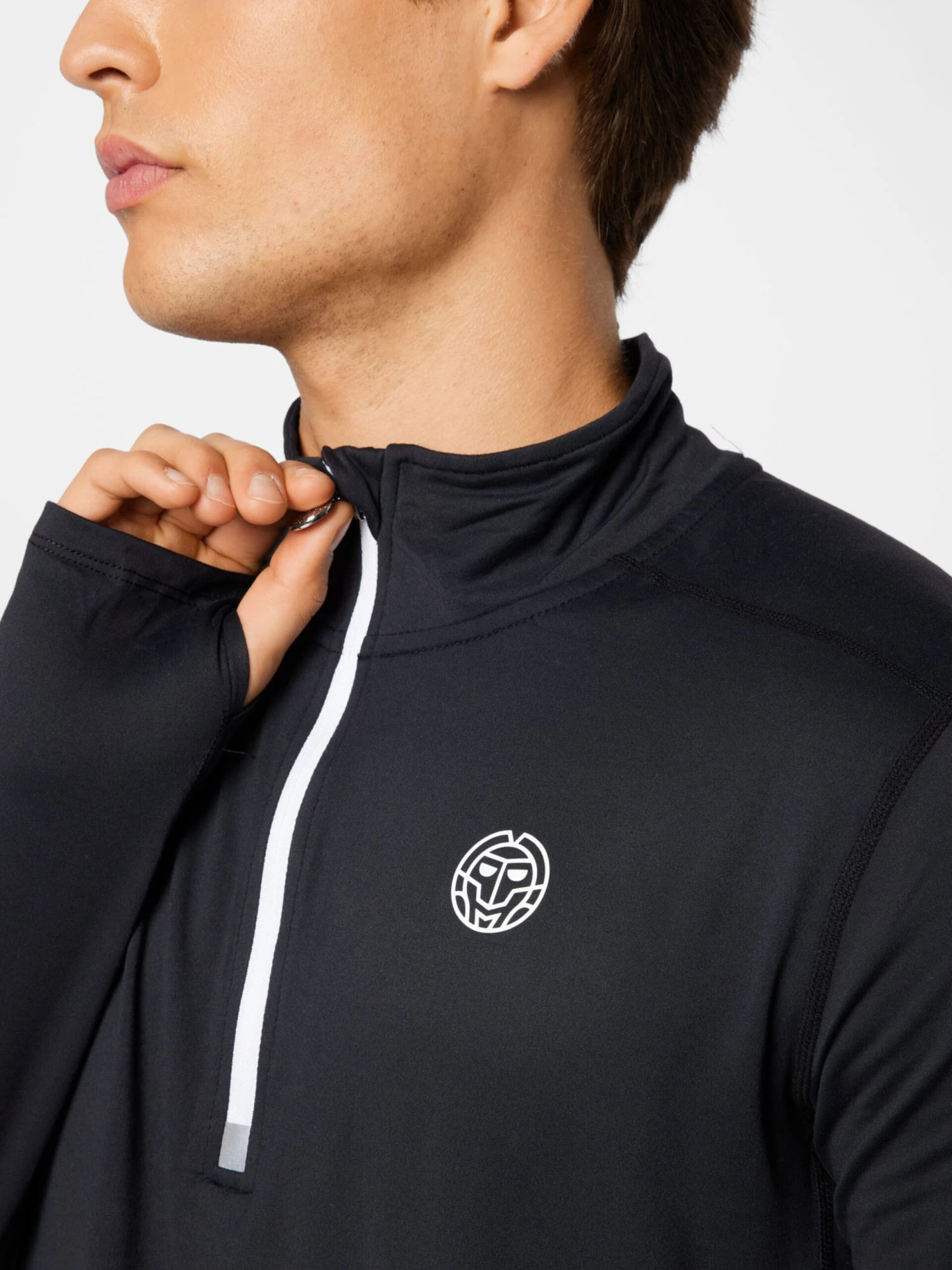 BIDI BADU Functionele Shirts Functioneel Shirt Zac Heren Zwart 7 BIDI BADU Functionele Shirts Functioneel Shirt Zac Heren Zwart - Afbeelding 7