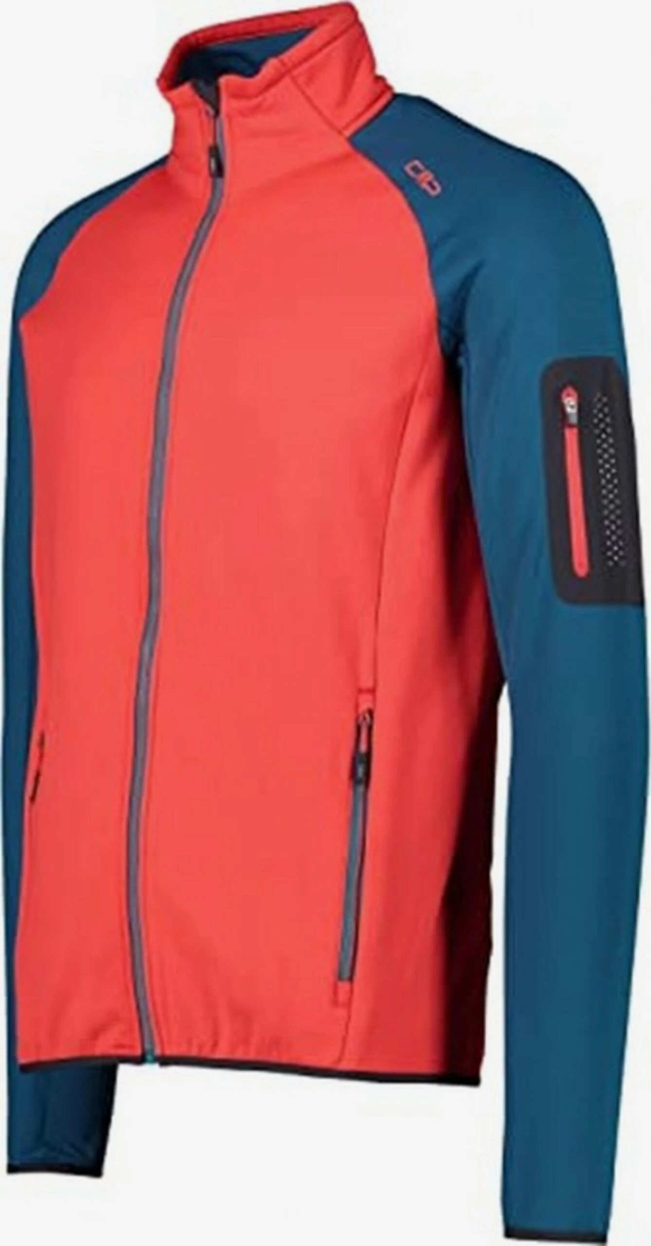 CMP Fleece Jassen Funktionele Fleece-jas Heren Rood 2 CMP Fleece Jassen Funktionele Fleece-jas Heren Rood - Afbeelding 2